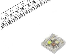 PBLB-3LTE-RGBN Светодиод многоцветный 3030 красный зеленый синий нейтральный-белый, в