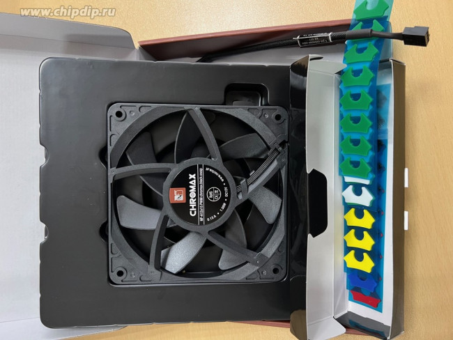 Вентилятор 120x120x15 NF-A12x15 PWM chromax.black.swap черный, Noctua