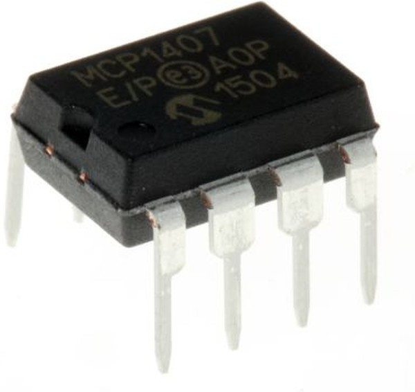 MCP1407-E/P, Gate Drivers 4.5V Single Mosfet
