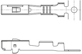 175269-1, Automotive Connectors 070 REC (M) FOR NSCC