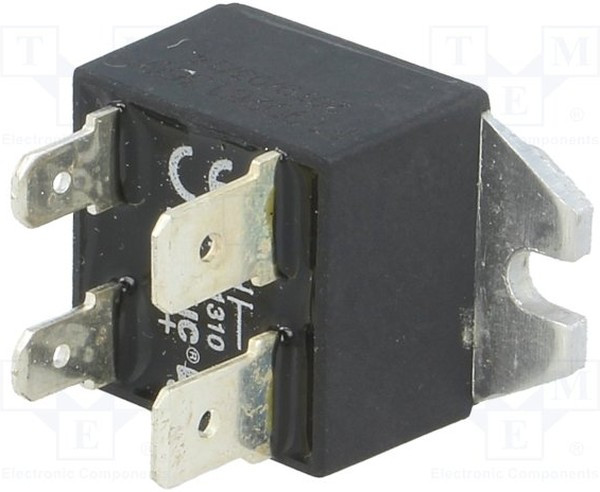 SF541310, Твердотельное реле, 10 А, 280 В СКЗ, Панель, Быстрое Соединение, Переход Через Нуль SF541310, Твердотельное реле, 10 А, 280 В СКЗ, Панель, Быстрое Соединение, Переход Через Нуль