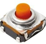 KSC422J70SHLFSPF, Switch Tactile N.O. SPST Round Button J-Bend 0.01A 32VDC 0.2VA 1000000Cycles 1.8N SMD T/R KSC422J70SHLFSPF, Switch Tactile N.O. SPST Round Button J-Bend 0.01A 32VDC 0.2VA 1000000Cycles 1.8N SMD T/R