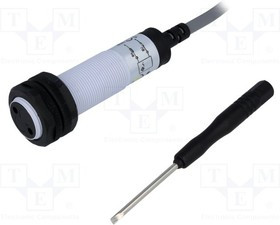 PR18S-BC40ATO, Датчик: оптоэлектронный, Дальность: 0-0,4м, 2-проводной NO, 50мс PR18S-BC40ATO, Датчик: оптоэлектронный, Дальность: 0-0,4м, 2-проводной NO, 50мс