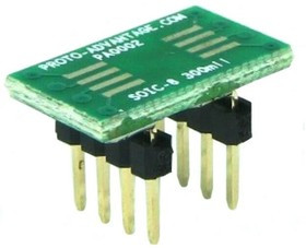 PA0002, Sockets &amp; Adapters SOIC-8 to DIP-8 SMT Adapter
