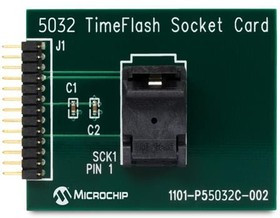 DSC-PROG-5032, Sockets &amp; Adapters 5032 Socket Card with 10 Blank DSC8001 Parts