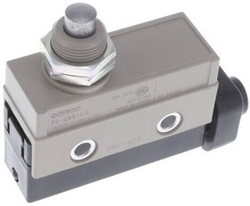 ZC-Q55-L3, Basic / Snap Action Switches PANEL-MOUNT PLNGR W/ LED-24VDC