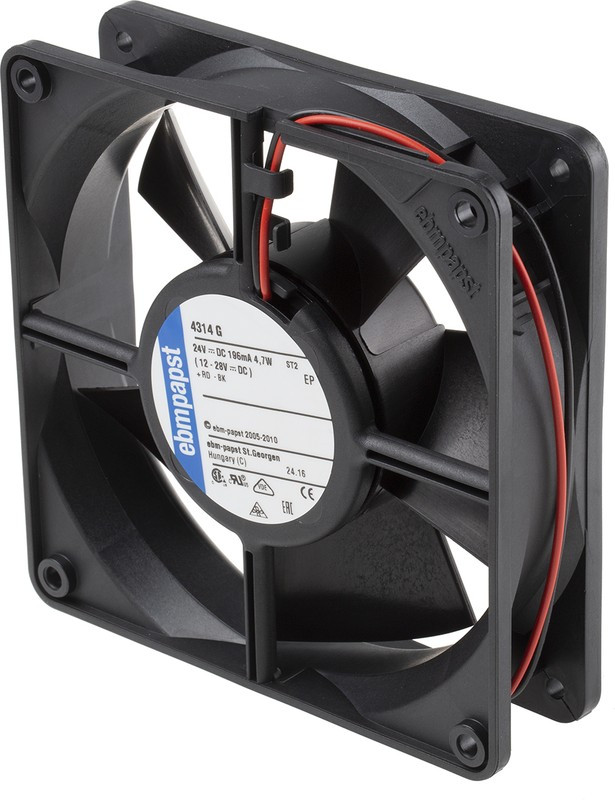 Вентилятор Ebmpapst DC 4314 G / 4314G 24V 5W 119x119x32