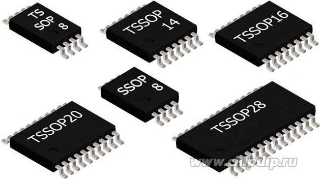 DIP-TSSOP 8/14/16/20/24/28 pin 173 mil, Адаптер для программирования микросхем (=AE-SP28U1, TSU-D28/TS28-170)