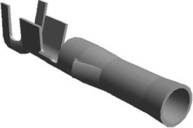 770144-1, Контакт, Серия Commercial 0.062", Гнездо, Обжим, 14 AWG, Контакты с Покрытием из Олова