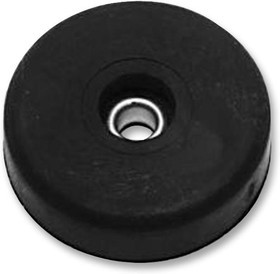 F1687, Резиновая прокладка / ножка, Болт, 10 мм, 38 мм, Круглая, Черный