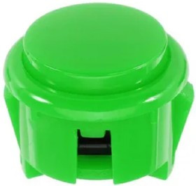 30mm-BL1-Green, Кнопка аркадная 30мм зеленая 16А/250V