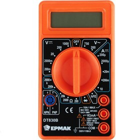 Мультиметр цифровой DT-830В 660-003