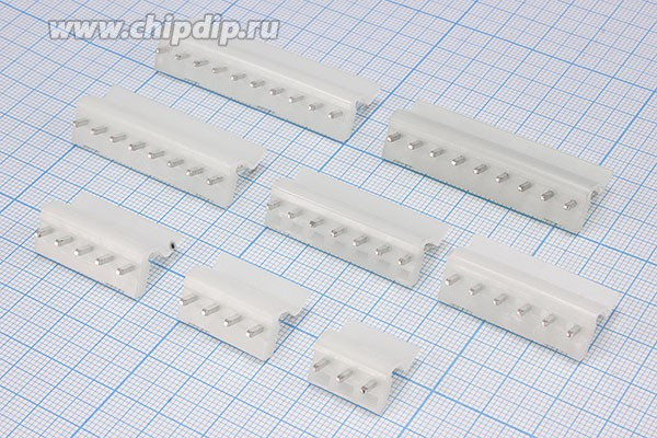 Штекер питания MPW-Y, однорядный, 6 контактов, шаг 5.08, на плату, MPW-Y-06; №2360 штек пит MPW-Y\1x 6\P5,08\плат\\MPW-Y-06