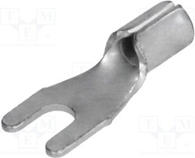 BM01102, Наконечник: вилка, M2,5, 0,25-1,5мм2, обжим, на провод, луженые