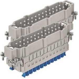 09330242688, Heavy Duty Power Connectors Han 48ES - 24ES Press male insert (marked 25-48) 09330242688, Heavy Duty Power Connectors Han 48ES - 24ES Press male insert (marked 25-48)