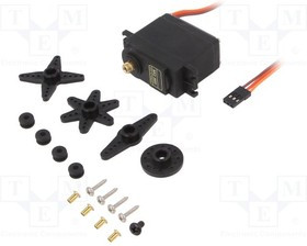 OKY8008-1, Двигатель: сервомеханизм, 4,8-6ВDC, стандарт, аналоговый, 55г OKY8008-1, Двигатель: сервомеханизм, 4,8-6ВDC, стандарт, аналоговый, 55г