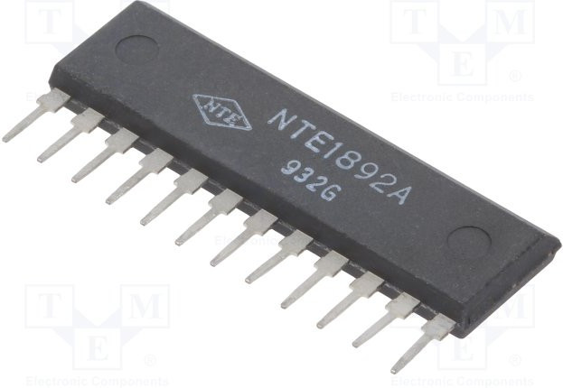 NTE1892A, IC: driver; bidirectional,motor controller; SIP12; 1.2A; Ch: 4 NTE1892A, IC: driver; bidirectional,motor controller; SIP12; 1.2A; Ch: 4