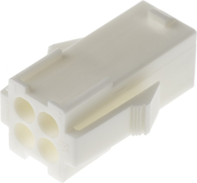 794939-1, Корпус разъема, Серия Mini Universal MATE-N-LOK, Гнездо, 4 вывод(-ов), 4.14 мм
