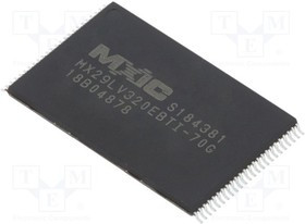MX29LV320EBTI-70G/TRAY, IC: память FLASH; 70нс; TSOP48; параллельный