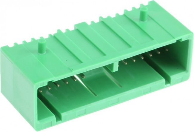 IL-AG5-30P-D3T2, IL-AG5 Series Straight Through Hole PCB Header, 30 Contact(s), 2.5mm Pitch, 2 Row(s), Shrouded
