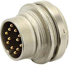 T 3362 000, Circular DIN Connectors 5P PANEL MALE