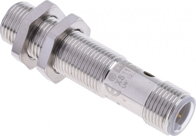 XS112BLPAM12, Inductive Sensor PNP, Make Contact (NO) 2.5kHz 36V 10mA 2.5mm IP67 Connector, M12 OsiSense XS