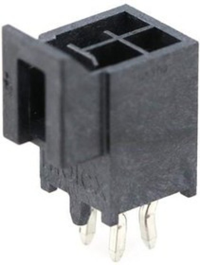 105310-1104, Headers & Wire Housings NanoFit Hdr Vrt 4Ckt DR KNK Pns Blk Tin 105310-1104, Headers & Wire Housings NanoFit Hdr Vrt 4Ckt DR KNK Pns Blk Tin