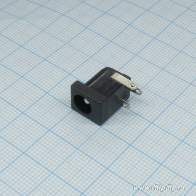DS-261A (DJK-02B), Гнездо питания на плату, 2.5х5.5мм, 16V/1.5A