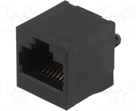 KEYS949, Гнездо, RJ45, PIN: 8, Конф: 8p8c, на PCB, THT, прямой