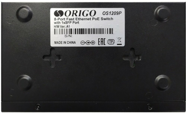 Коммутатор (свитч) Origo OS1209P/80W