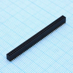 DS1065-05-2X40S8BSXB, (PBD1.27-80 2X40 SMD), Гнездо на плату 2х40 контактов, шаг 1.27мм, SMT, высота 4.40мм DS1065-05-2X40S8BSXB, (PBD1.27-80 2X40 SMD), Гнездо на плату 2х40 контактов, шаг 1.27мм, SMT, высота 4.40мм