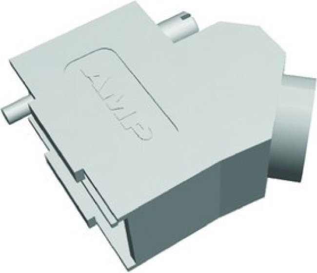 5-1478763-1, Корпус D Sub, DE, 45°, Корпус из Цинка