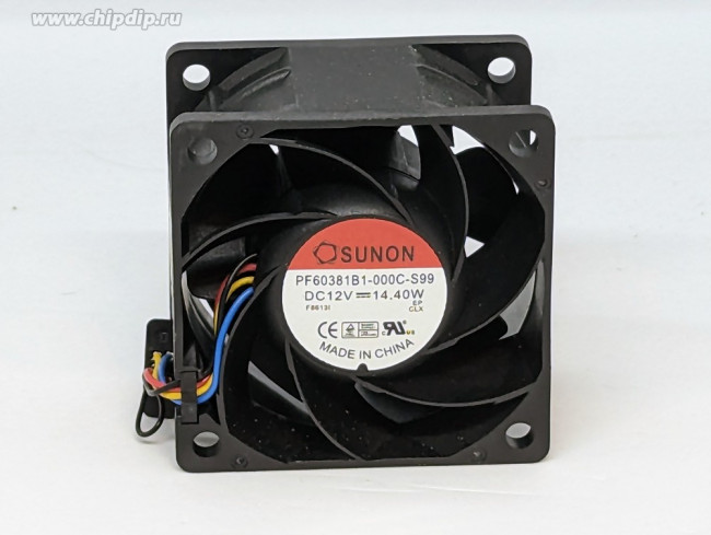 Вентилятор Sunon PF60381B1-000C-S99 DC 12V 14.40W 60x38 4pin