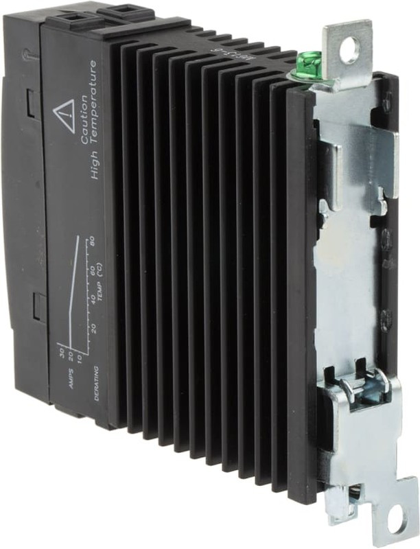 CKRD2420, CKR24 Series Solid State Relay, 20 A rms Load, DIN Rail Mount, 280 V rms Load, 32 V Control CKRD2420, CKR24 Series Solid State Relay, 20 A rms Load, DIN Rail Mount, 280 V rms Load, 32 V Control