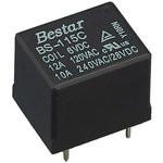 BS-115C-12A-6VDC, Реле электромагнитное, SPDT, Uкат 6 В DC, Pупр(max) 360 мВт, Iкомм 10 А, UDC 28 В BS-115C-12A-6VDC, Реле электромагнитное, SPDT, Uкат 6 В DC, Pупр(max) 360 мВт, Iкомм 10 А, UDC 28 В