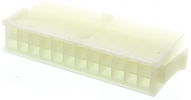 39-01-2241, 5559 Female Connector Housing, 4.2mm Pitch, 24 Way, 2 Row