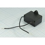 Конденcатор пусковой, емкость 10 мкФ, 450~ В, размер 43x25m36x35, рабочая температура: +70C, пластик