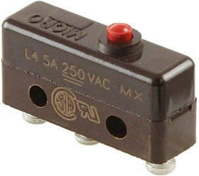 22SM22-T, Basic / Snap Action Switches BASIC SW,SPDT, 5 A 250 Vac
