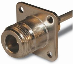 172170, RF Connectors / Coaxial Connectors N PANEL JACK SOLDER .141 S/R