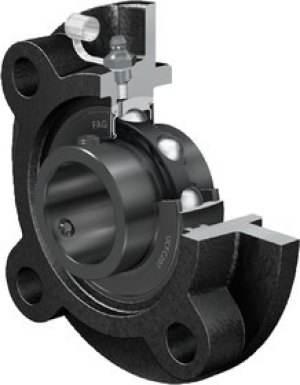 4 Hole Flange Bearing Unit, UCFC207-J7, 35mm ID 4 Hole Flange Bearing Unit, UCFC207-J7, 35mm ID