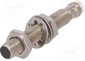 BES01AW, Датчик: индуктивный, Конф.выхода: PNP / NO, 0-1,5мм, 10-30ВDC, М8