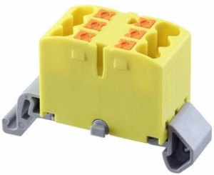 3273138, DIN Rail Terminal Blocks PTFIX 6X2,5-NS35A YE 2.5mm2 NS 35 DIN HR 3273138, DIN Rail Terminal Blocks PTFIX 6X2,5-NS35A YE 2.5mm2 NS 35 DIN HR