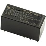 G2RL224DC, Реле электромагнитное, промежуточное, Uобмотки 24ВDC, Iком 8А, UDC 30В, DPDT