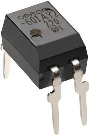 G3VM-601AY2, Solid State Relays - PCB Mount Small DIP4 package, 600V, 90mA with High dielectric strength type G3VM-601AY2, Solid State Relays - PCB Mount Small DIP4 package, 600V, 90mA with High dielectric strength type