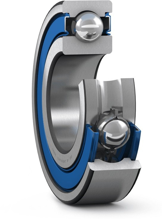 W 6204-2RS1/VP311 Single Row Deep Groove Ball Bearing- Both Sides Sealed 20mm I.D, 47mm O.D