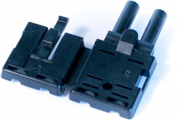 AFBR-4526Z, Fiber Optic Connectors POF Duplex Conn For AFBR-5972Z AFBR-4526Z, Fiber Optic Connectors POF Duplex Conn For AFBR-5972Z