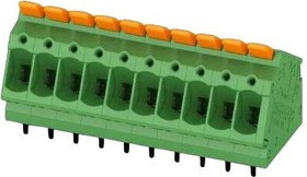 LPTA 2,5/ 4-5,0, TERMINAL BLOCK, WTB, 4POS, 24-12AWG, TH