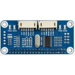 Serial Expansion HAT, Плата расширения (HAT) для Raspberry Pi, 2-канальный UART, 8 GPIO