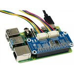 Serial Expansion HAT, Плата расширения (HAT) для Raspberry Pi, 2-канальный UART, 8 GPIO