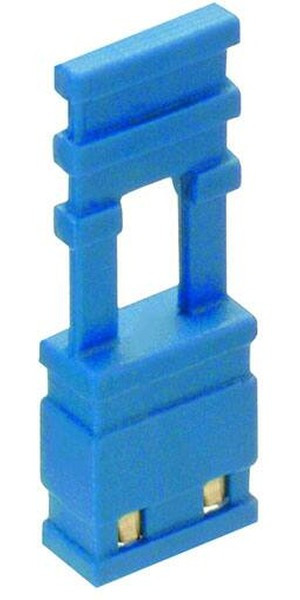 M7683-46, Headers &amp; Wire Housings 14MM JUMPER SKT W/HNDL BLUE